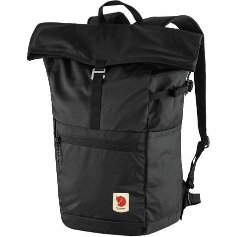 Fjällräven High Coast Foldsack 24 Backpack Black Singapore For Men (SG-488814)